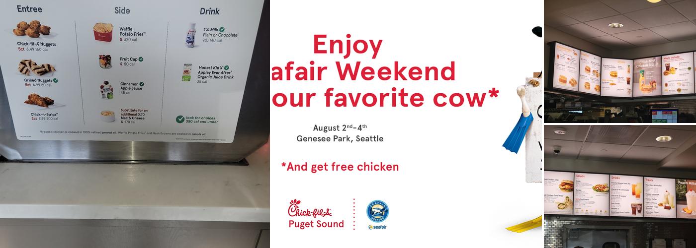 Chick-fil-A Menu