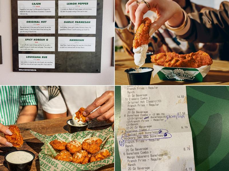 Wingstop Menu