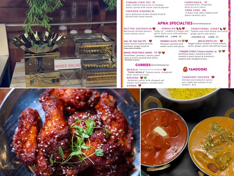 Apna Indian Kitchen Menu