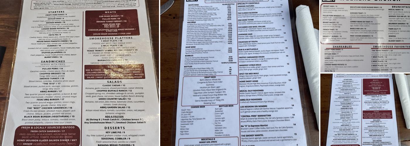 ABBQ Menu