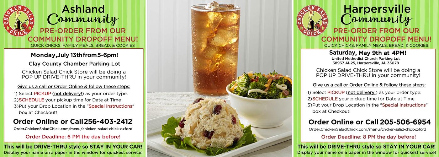 Chicken Salad Chick Menu