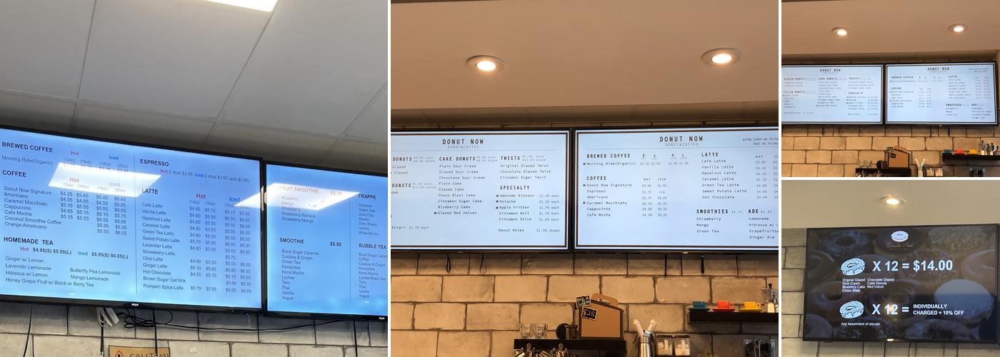 Donuts Now Menu