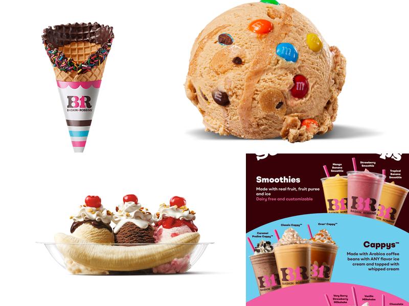 Baskin-Robbins Menu