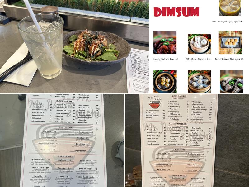 Mr. Ramen & Sushi Menu