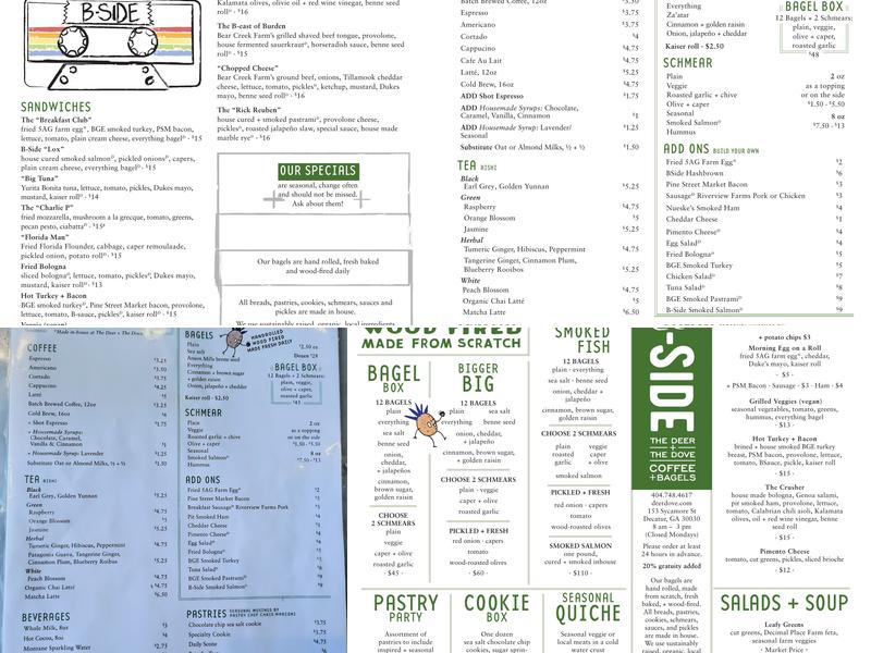 B-Side Menu