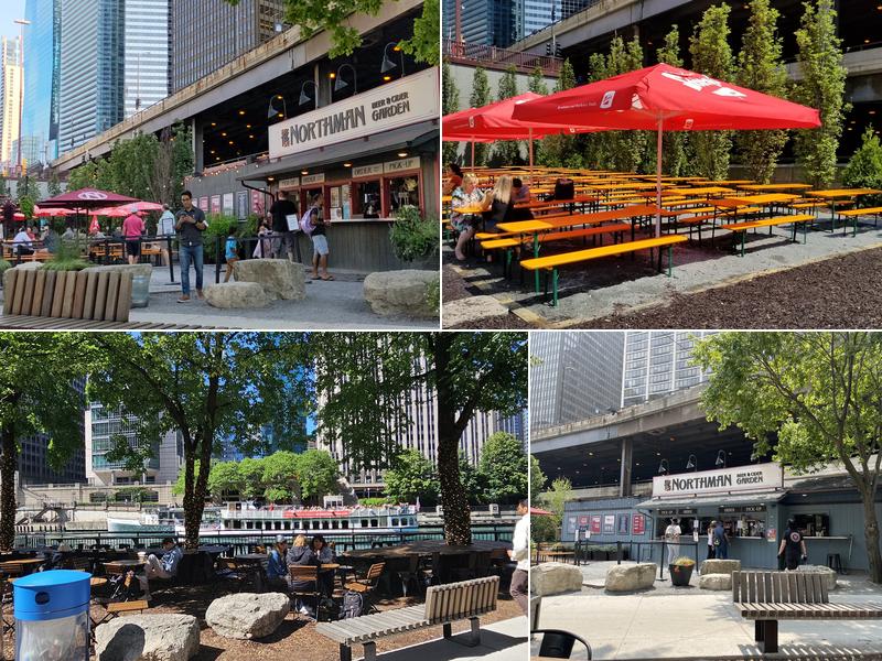 The Northman Beer & Cider Garden on the Riverwalk