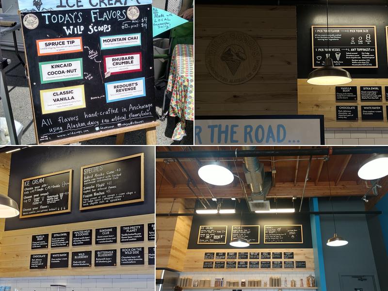 Wild Scoops Menu