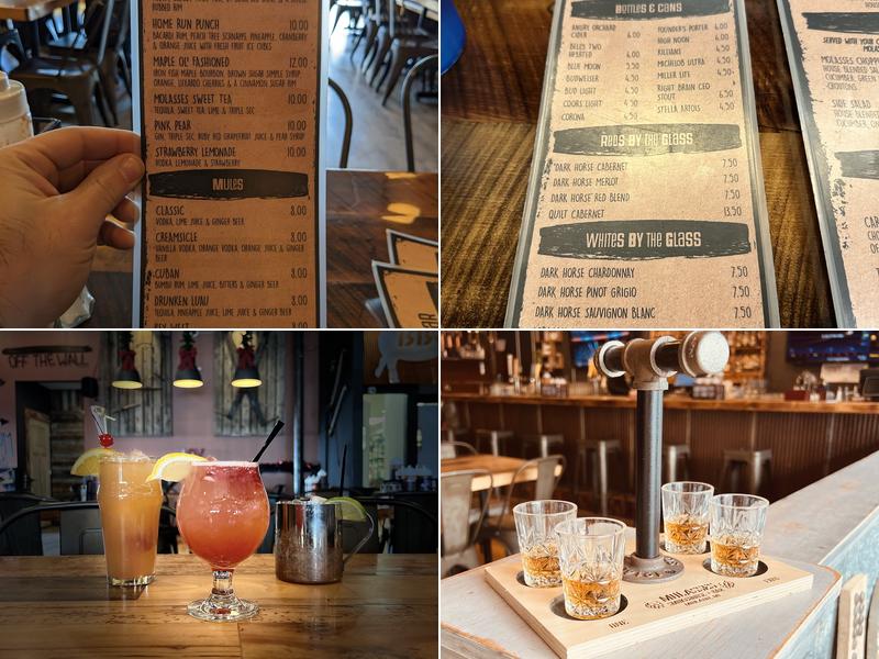 Molasses Smokehouse and Bar Menu