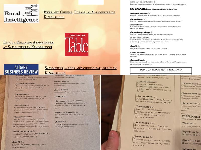 Saisonnier Menu