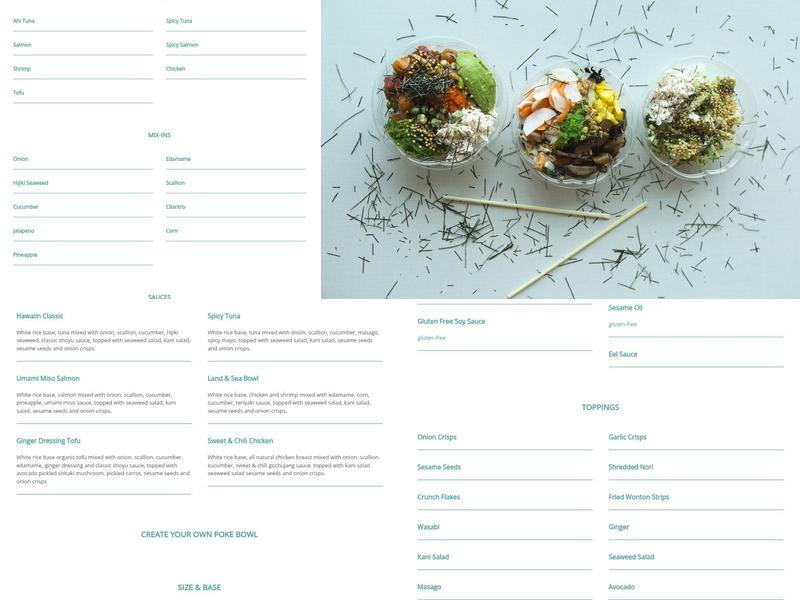 Island Poke - East Meadow Menu