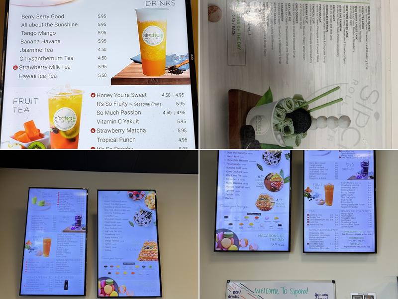 SipCha Menu