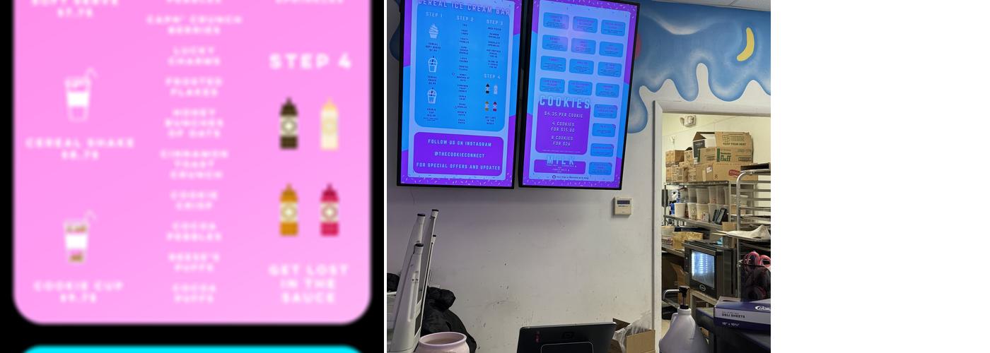 The Cookie Connect Menu