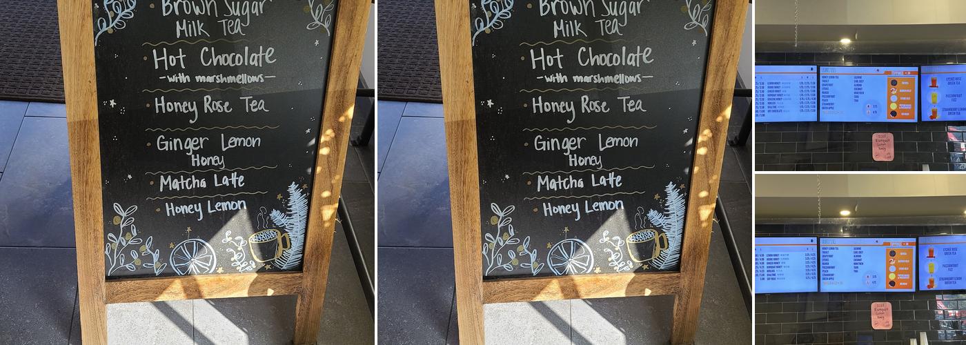 Gigi’s Bakery Menu