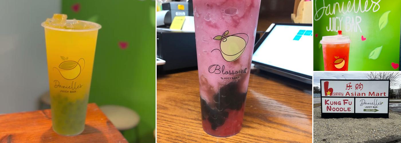 Danielle’s Juicy Bar(Boba tea and smoothies) Menu