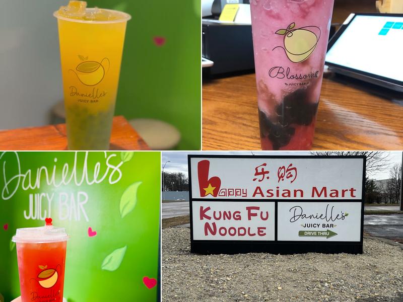 Danielle’s Juicy Bar(Boba tea and smoothies) Menu