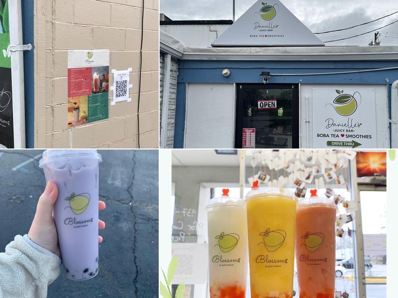Danielle’s Juicy Bar(Boba tea and smoothies)