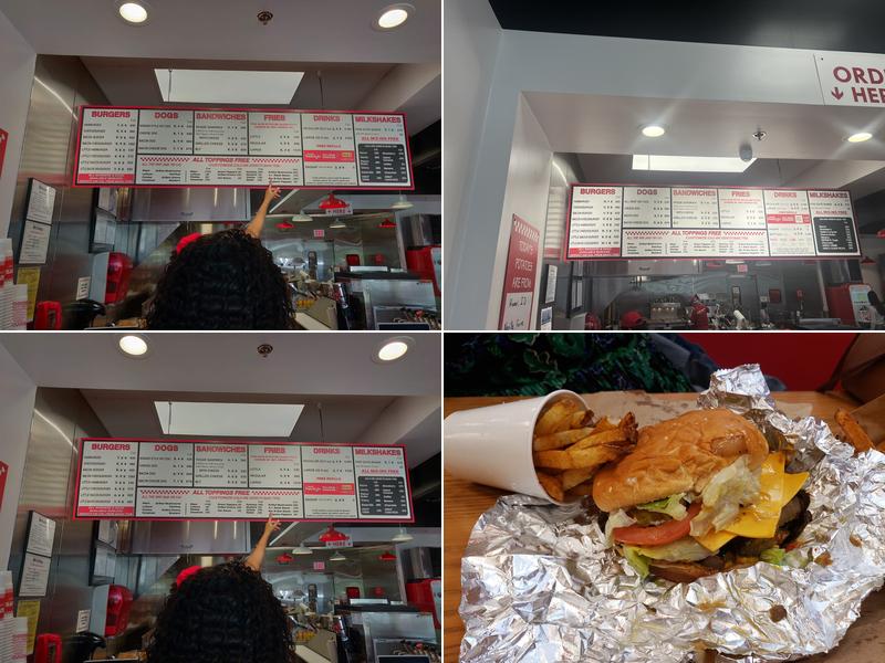 Five Guys Menu
