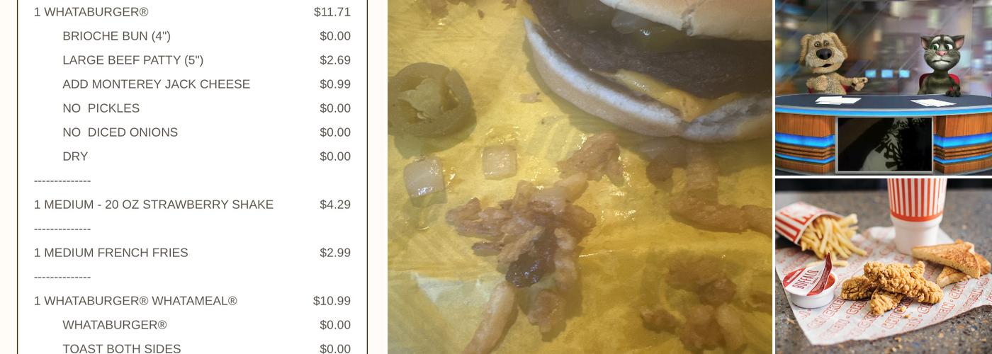 Whataburger Menu