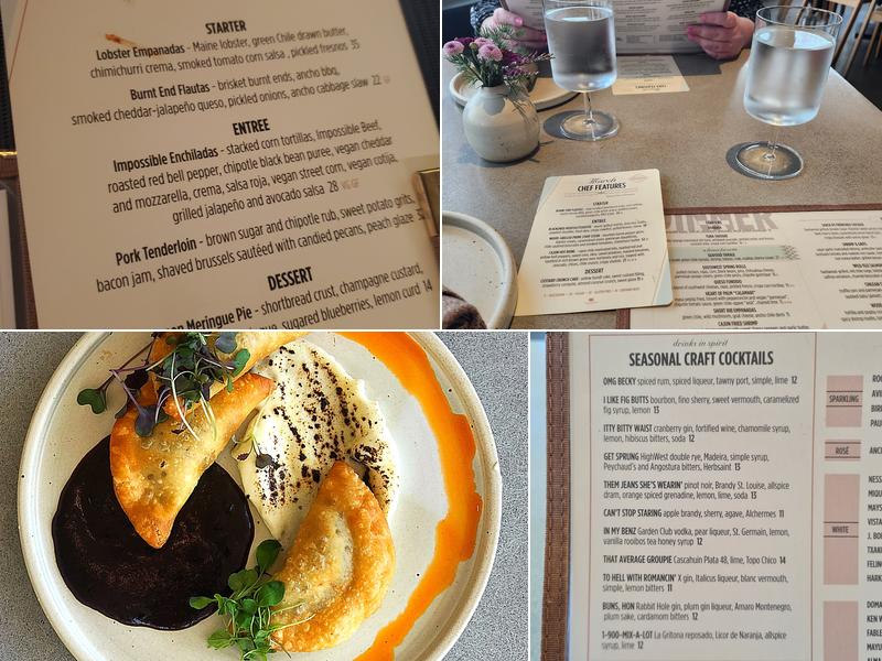 FRIDA southwest Menu