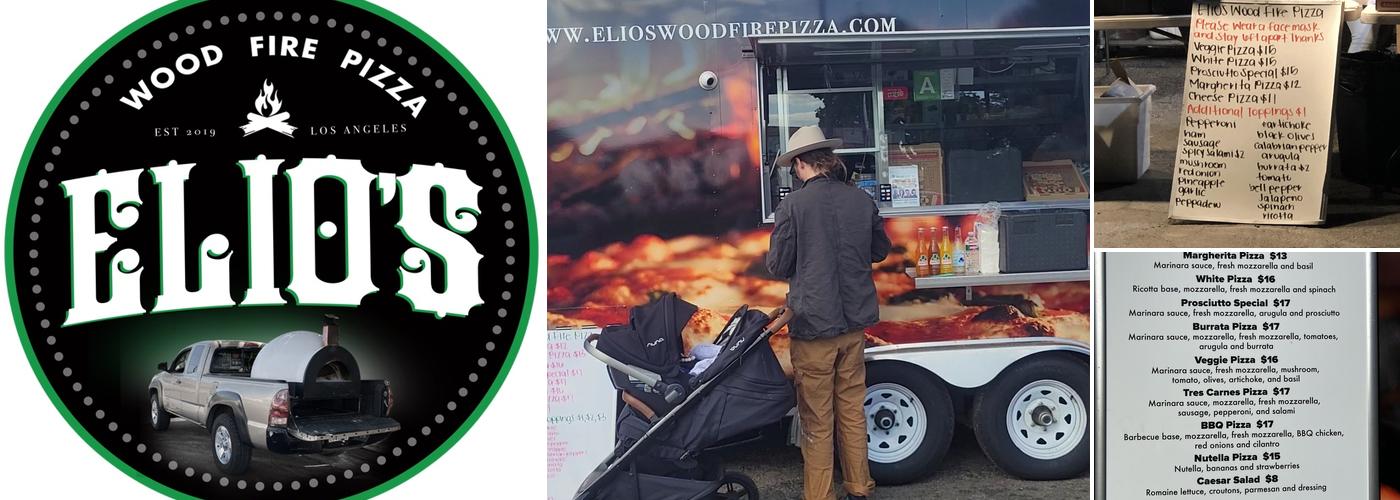 Elio's Wood Fire Pizza Menu