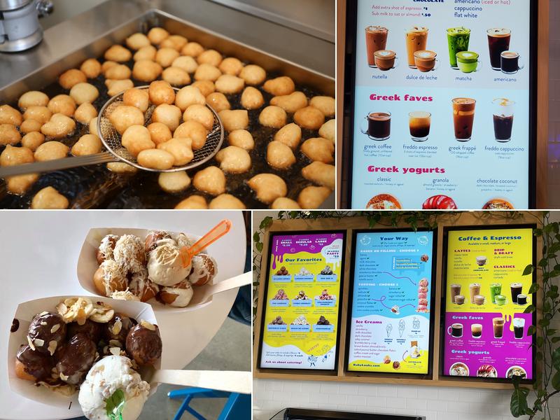 Louks Greek Baby Donuts Menu