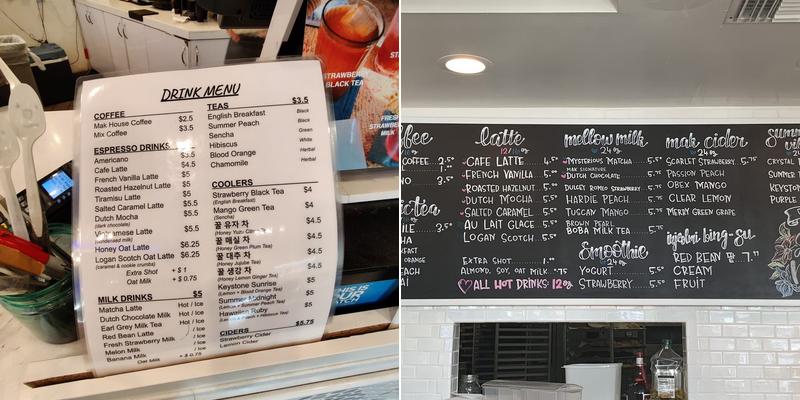 Cafe Mak Bakery Menu