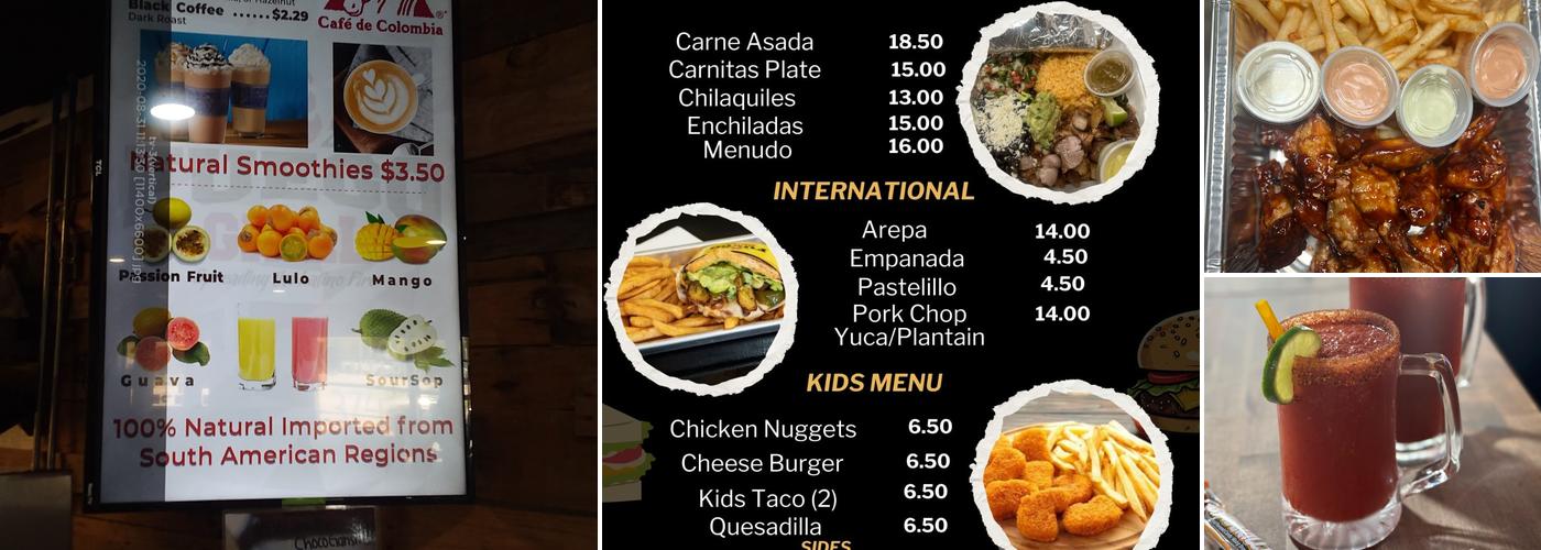 Fuego Cafe & Grill Menu
