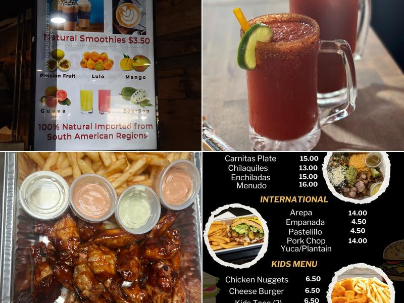 Fuego Cafe & Grill Menu