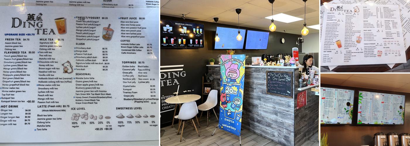 Dingtea Denver Menu