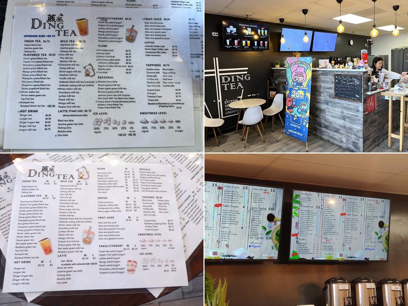 Dingtea Denver Menu