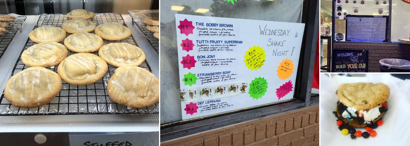 Cookies and Creme Jax Beach Menu