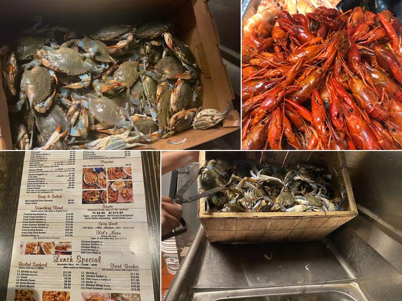 Hot N Crazy Crab Menu