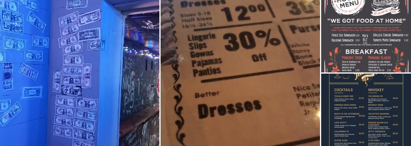 The Dive Menu