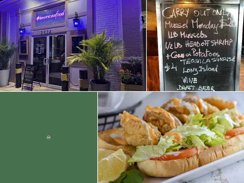 Baltimore Seafood Menu