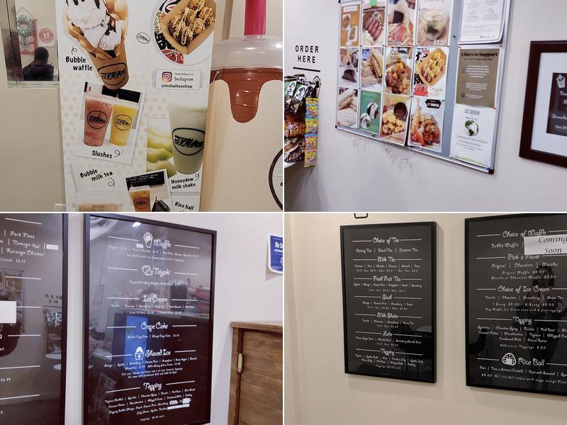 Initial Tea Menu