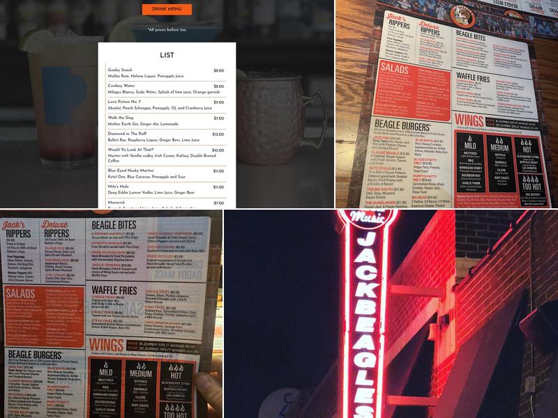 JackBeagle's Morehead Menu