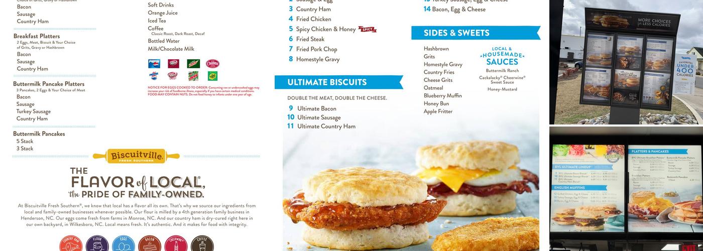 Biscuitville Menu