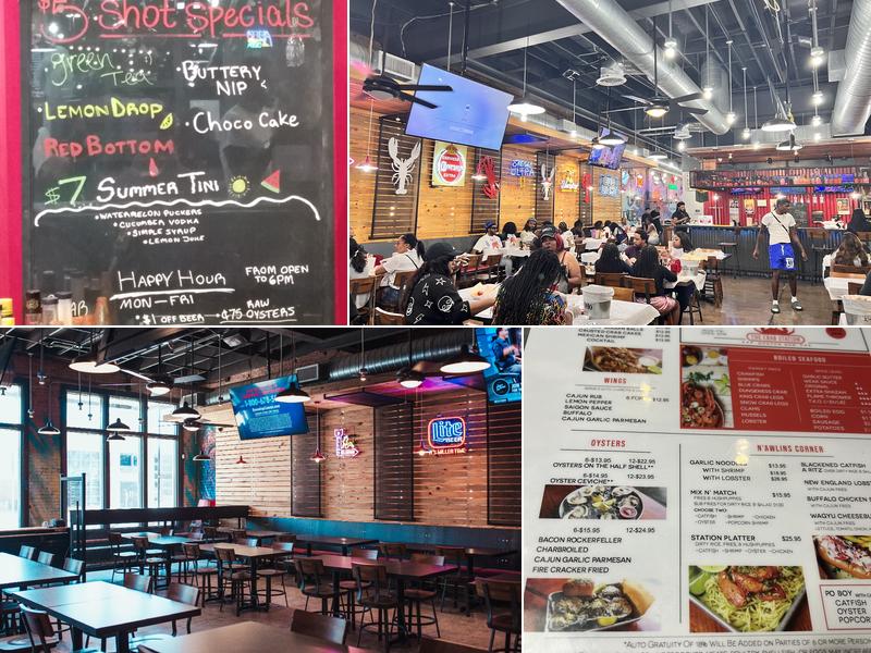 The Crab Station- Deep Ellum Menu