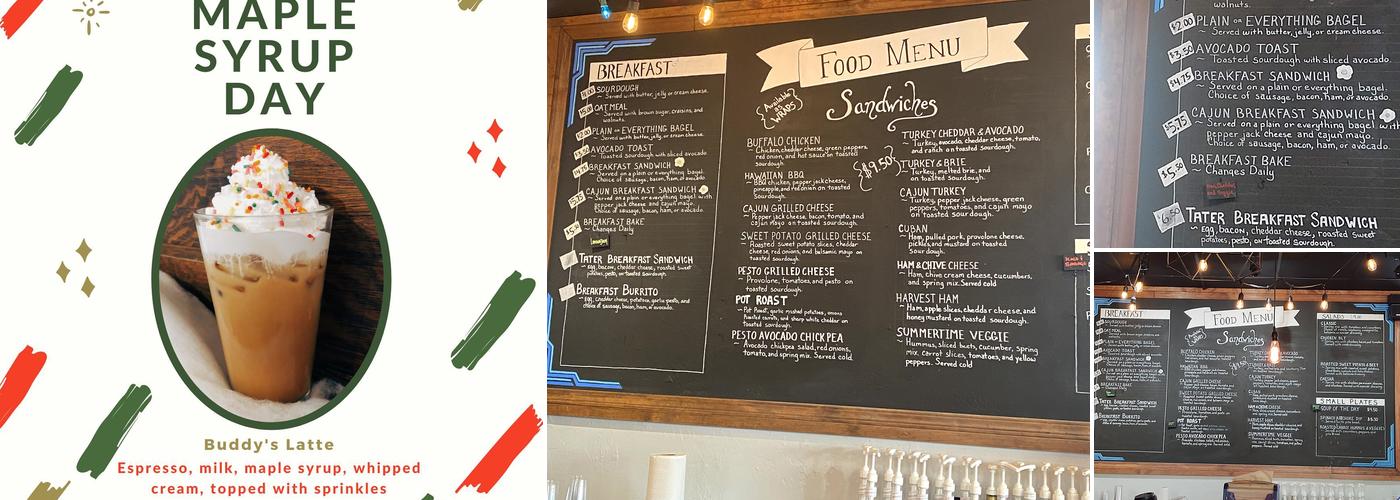 Mountain Top Coffee Menu