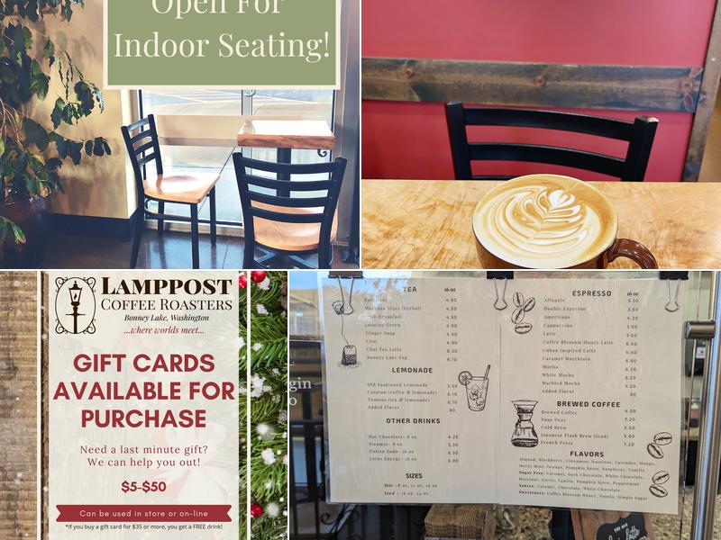 Lamppost Coffee Roasters Menu