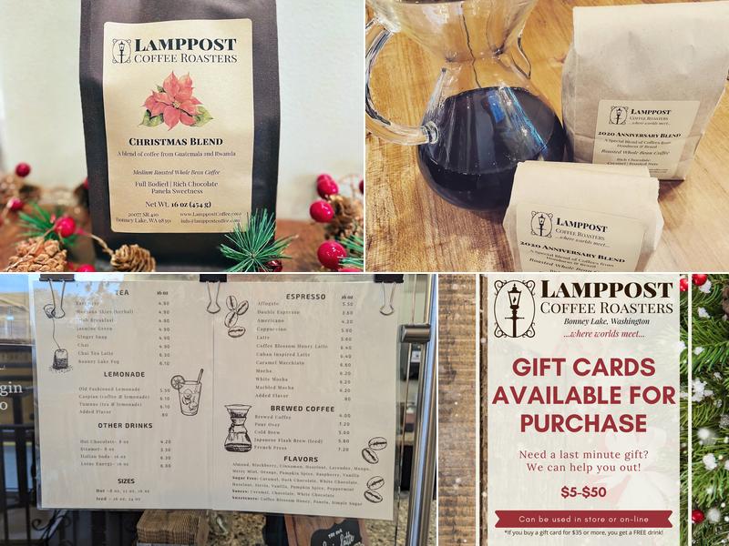 Lamppost Coffee Roasters Menu