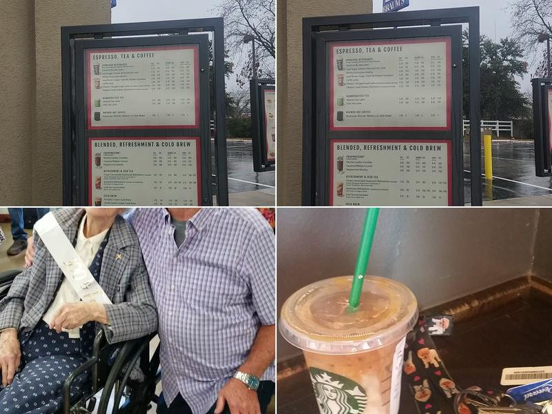 Starbucks Menu