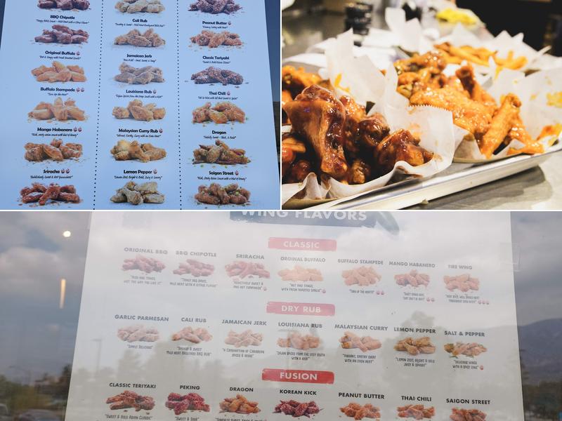 Fire Wings - San Bernardino Menu