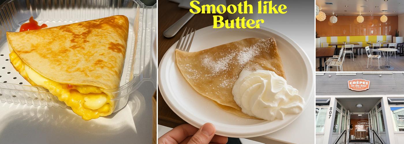 Crepes on the row cafe