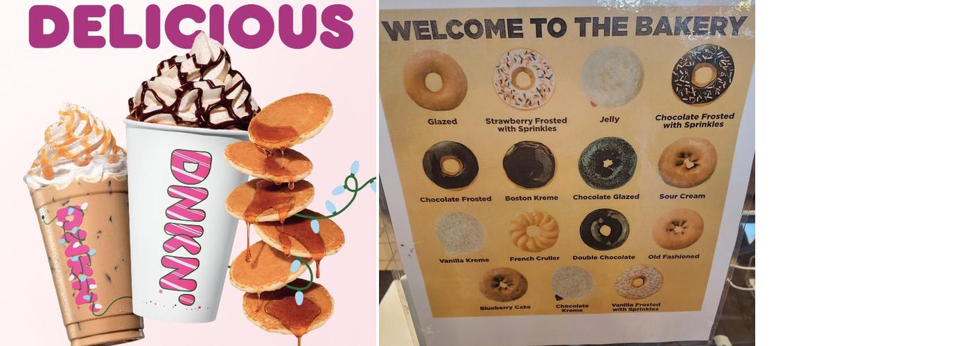 Dunkin' Menu