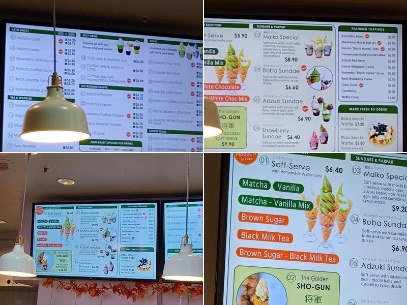 Matcha Cafe Maiko Menu