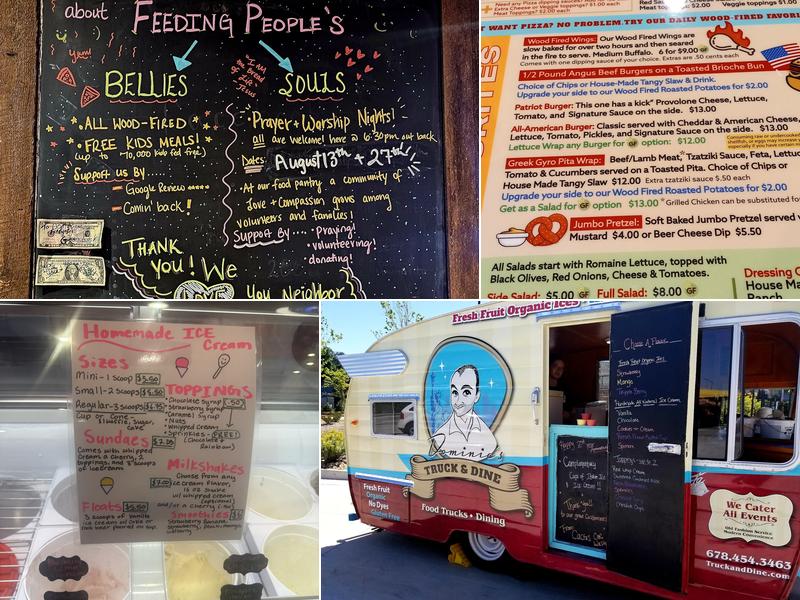 Dominic's Wood Fired Ball Ground Menu