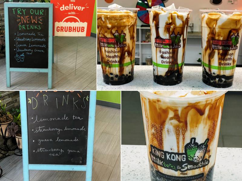 King Kong Milktea and Smoothie - Fusion Kitchen Menu