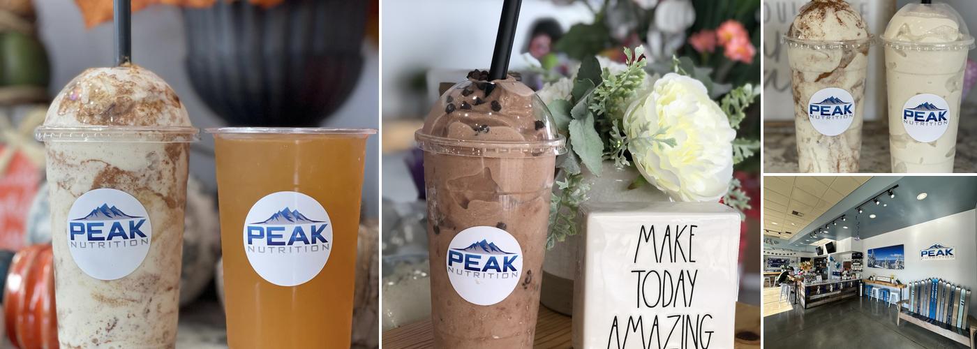 Peak Nutrition Menu