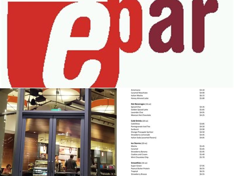 Nordstrom Ebar Artisan Coffee Menu